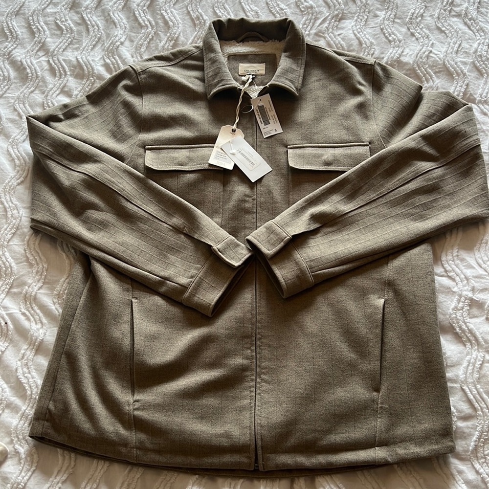 Civil Society Sherpa Lined Knit Jacket - NWT - XL